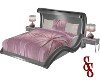 Pink & Grey Bed ani