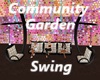 Community Garden Swing