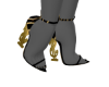 *Black/Gold $ Heels