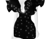 Mary's Star Dress Black