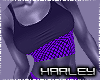 ! Netted Top  Purple