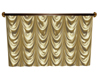 Golden Animated Curtain