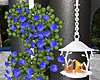 Wedding Lamp Blue Roses