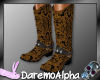 Brown Snakeskin boots