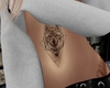 Wolf Belly Tattoo