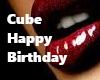 Cube Happy Birthday