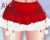 Aki Xmas Fur Skirt