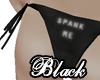 Spank me panties [Black]