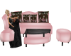 (MC)Pink Ballroom Couch