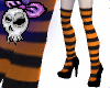 Halloween Striped Heels