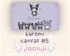 kuromi canvas #5