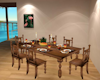 country dining table