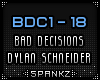 BDC - Bad Decisions