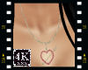 4K Heart Necklace