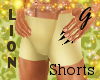 G- Gold Lion Shorts(M)