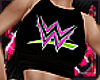 WWE Neon PJ top