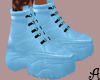 A| Y2K Boots Blue