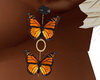 Monarch Butterfly Earr