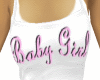 Baby Girl pink on white