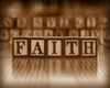 Faith Blocks Sticker