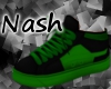 |N| Green-Black Sneakers