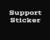 Support Sticker 2