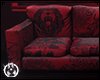 Red Tattooed Sofa