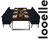 Navy Dining Table