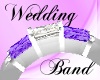 Purple Diam Wedding Band