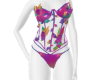 Colored Roses Swimsuit 1