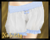 Bloomers with Blue Frill