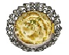 Meshed potatoes in bowl