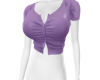 Purple Button Top