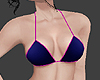 Pink / Blue Bikini Top