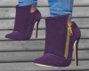 Sleek boots purple