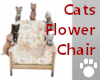 Cats Flower Chair