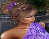 Luna Hair&purple Flowers