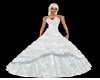 Wedding Dress White/Silv