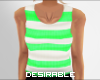 D| Green and Striped