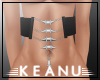 K| Blaque Chain'd Belt