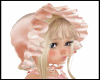 GIRLS PINK BABY BONNET