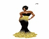 Black/Gold Gown
