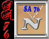 {SA} N Initial necklace