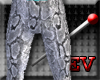 EV Snakeskin Pants M