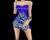 Blue V2 Ed Hardy dress