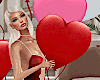 Her Heart Balloons Pose