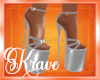 [K] EVIE HEELS SILVER