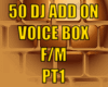 50 DJ Add On's M/F Pt1