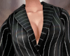 stripe crop blazer