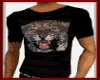 leopard  man shirt